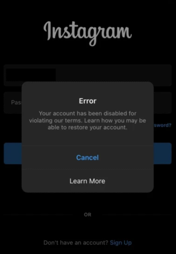 Why Instagram Disabled Your Account – Identify the Problem